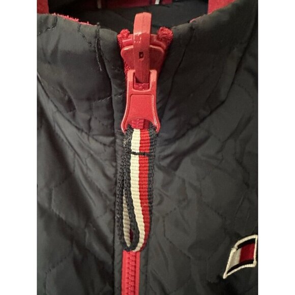 TOMMY HILFIGER Women's Size M Navy Blue 3-in-1 All Weather System Quilted Jacket - Picture 3 of 8